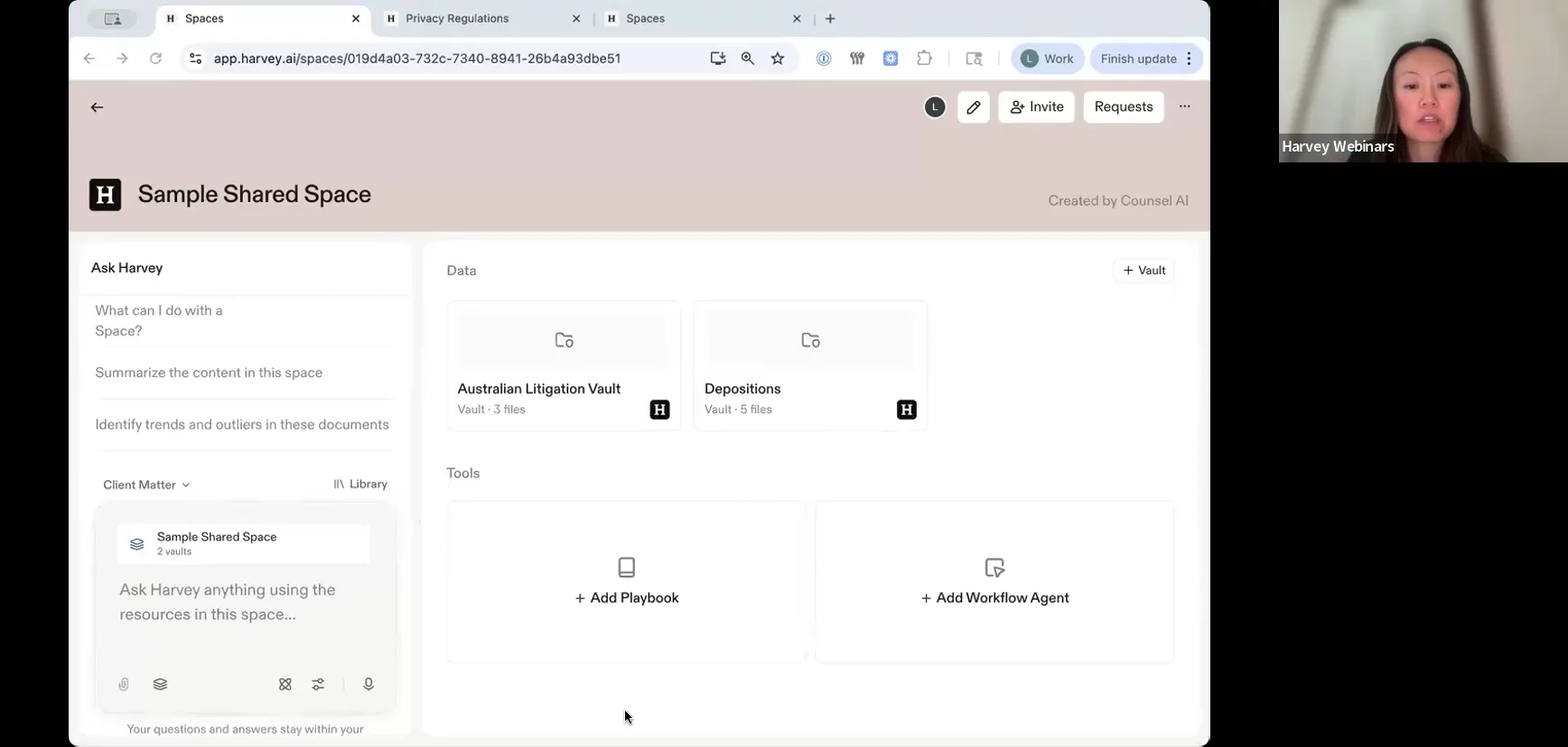 How to Use Shared Spaces