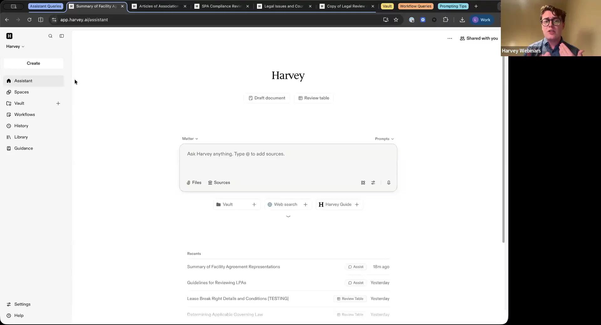 Harvey 101 Training (UK)